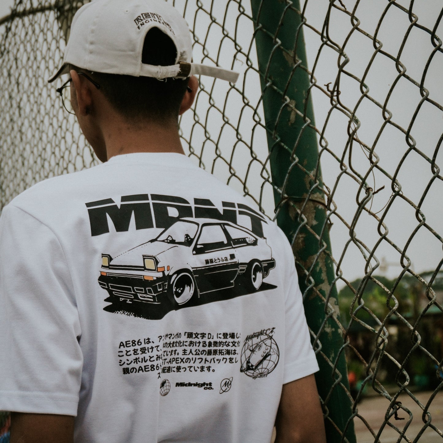 GHOST OF AKINA TEE (WHITE)