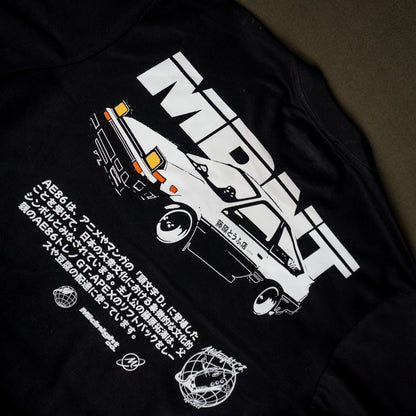 GHOST OF AKINA TEE (BLACK)