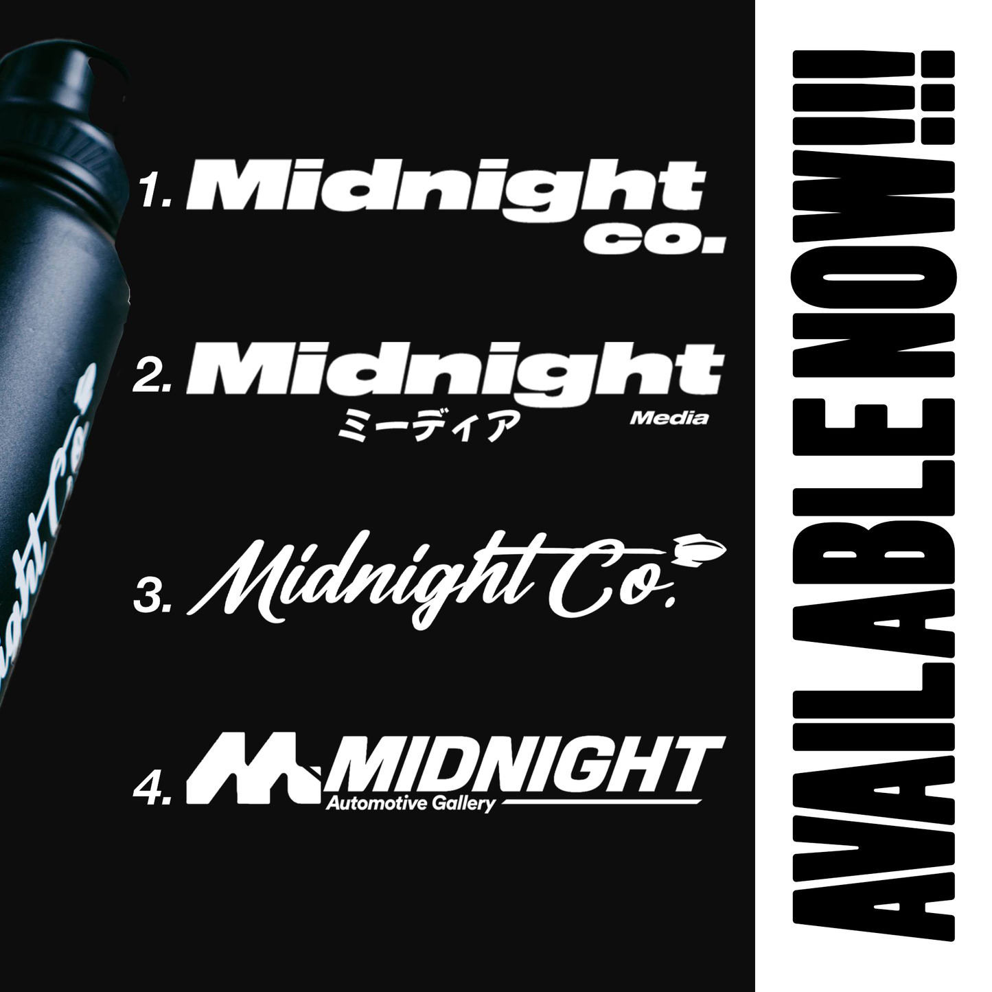Midnight Co. Sticker