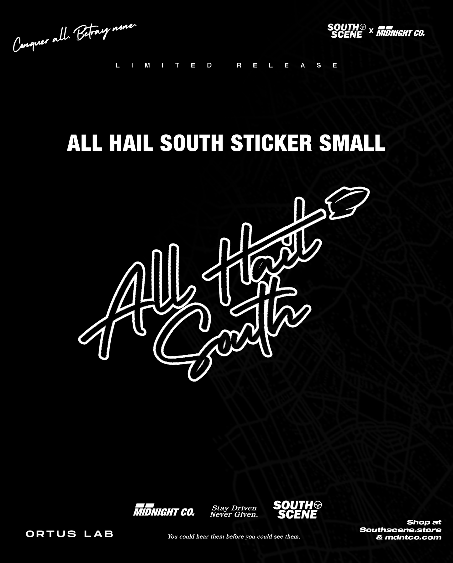 South Scene x Midnight Co. Decals