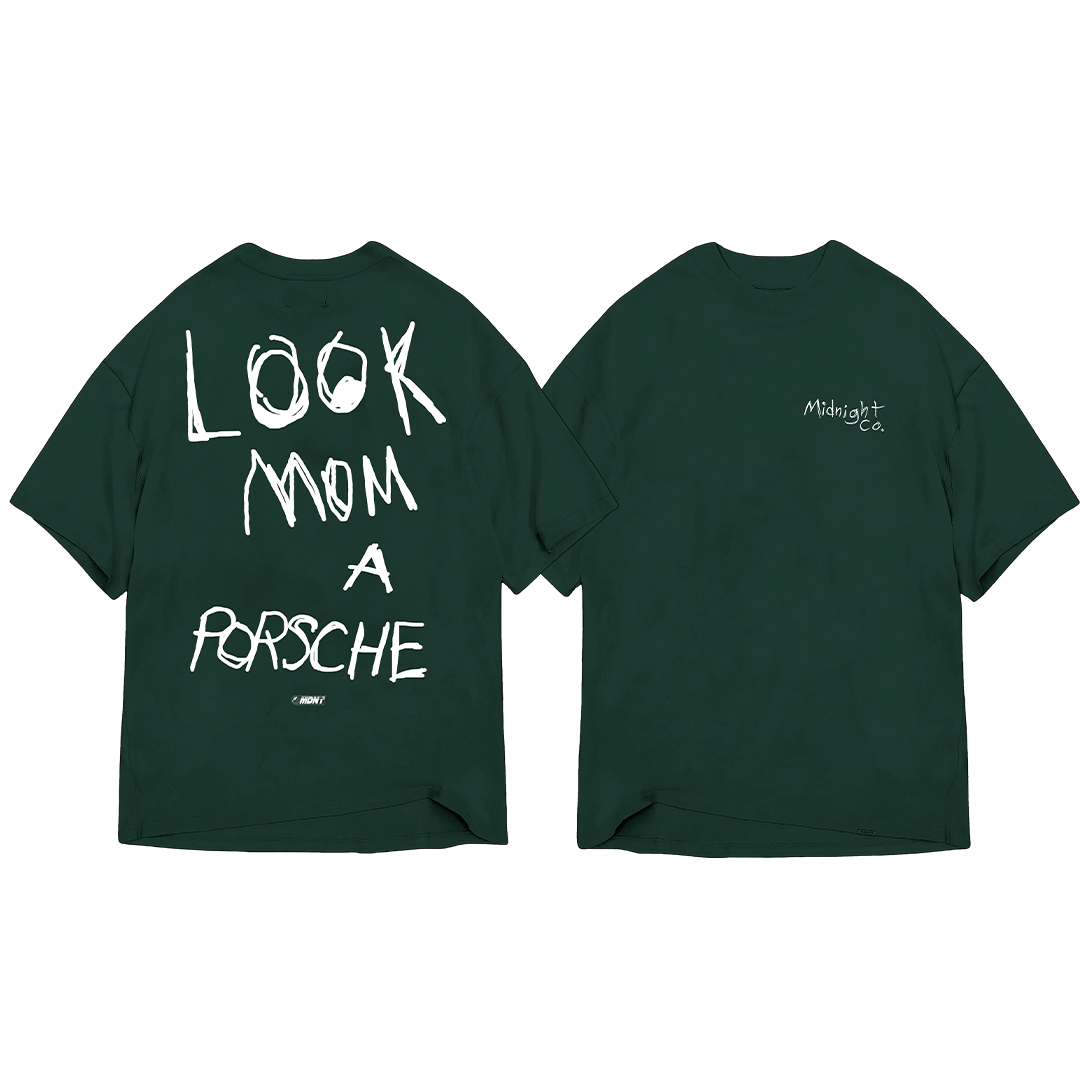 LM Script Oversized Green